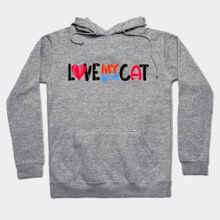 Love My Cat Hoodie